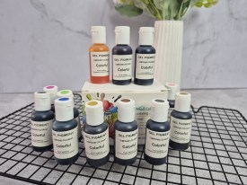 Pack 12 colorantes liquidos comestibles